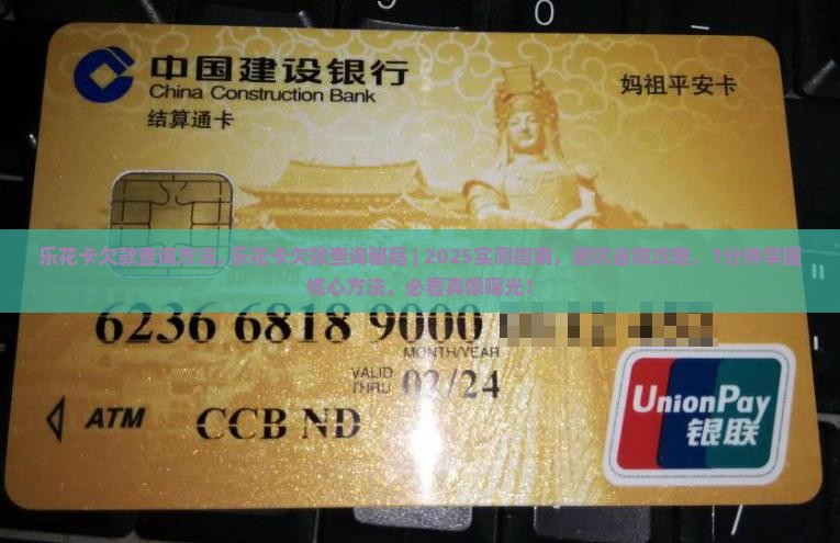 乐花卡欠款查询方法