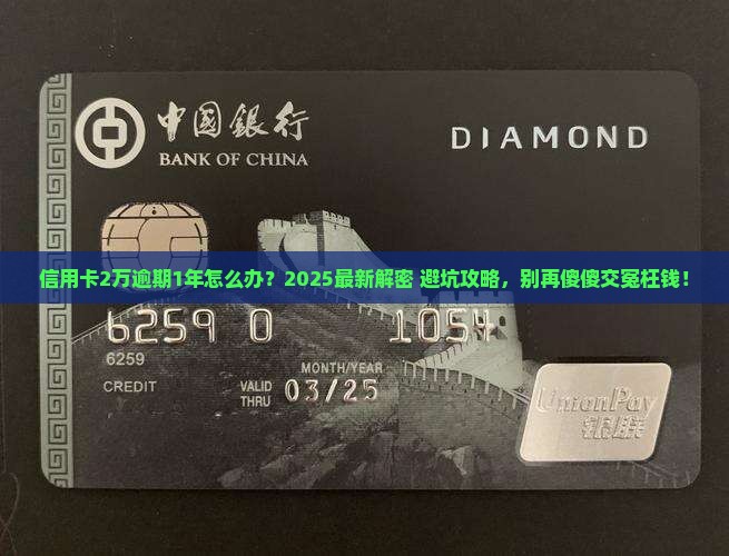 欠信用卡2万逾期1年应该怎么处理