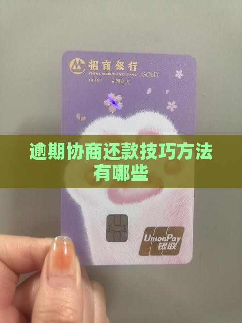 逾期协商还款技巧方法有哪些