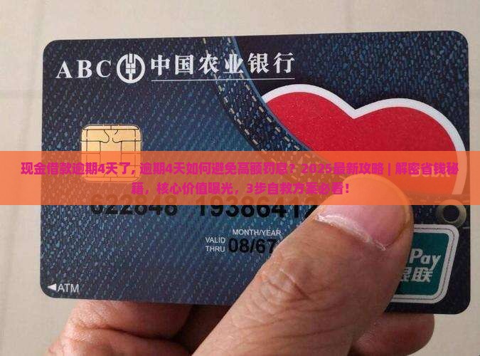 现金借款逾期4天了