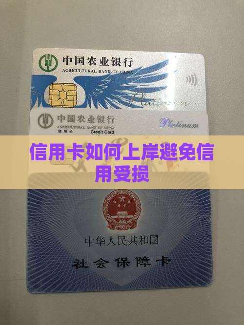 欠信用卡20如何上岸才能避免负担