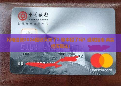 闪电借款2024催收又开始了
