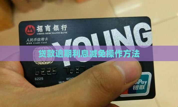 贷款逾期利息免除的具体操作方法