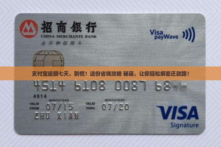 支付宝逾期七天了怎么办呢快速解决方法分享