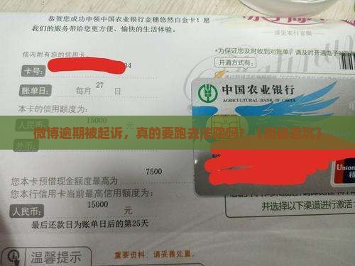 微博逾期被起诉还得去法院吗