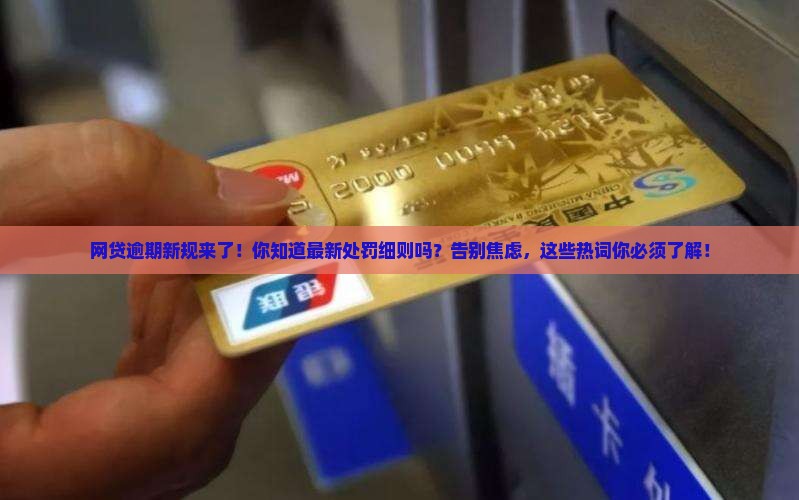 网贷贷款逾期最新规定及处罚细则