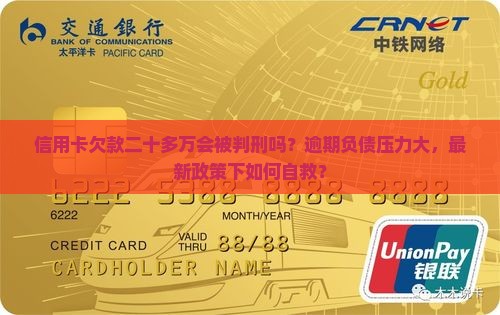 信用卡欠款二十多万会被判刑吗