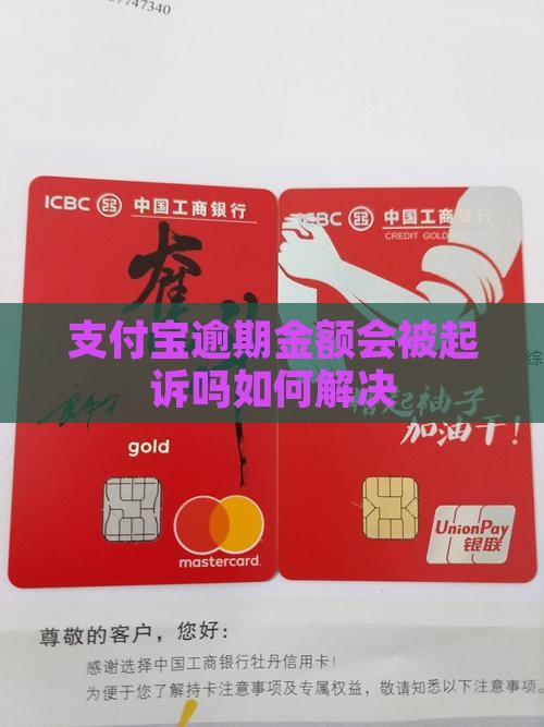 支付宝逾期金额大会起诉吗如何解决