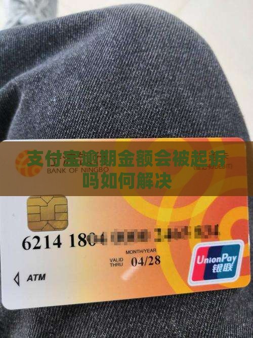 支付宝逾期金额大会起诉吗如何解决