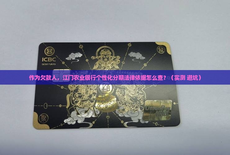 江门农业银行个性化分期法律依据怎么查询