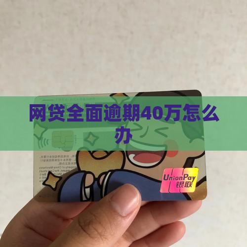 网贷全面逾期40万怎么办