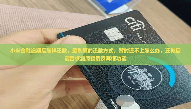 小米金融逾期后怎样还款