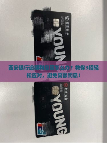 西安银行逾期利息高怎么办