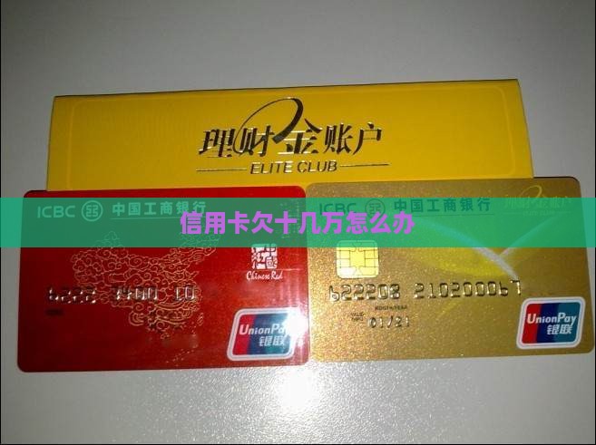 信用卡还欠十几万