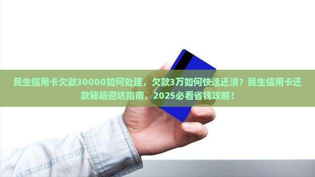 民生信用卡欠款30000如何处理