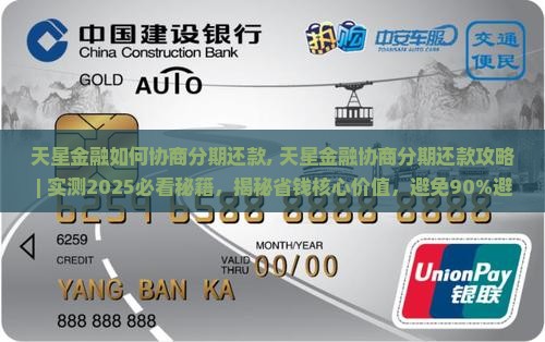 天星金融如何协商分期还款