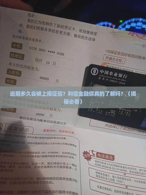 利信金融逾期多久会上征信