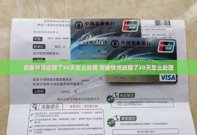 安鑫快贷逾期了30天怎么处理