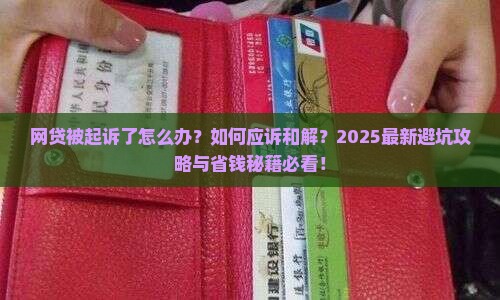 网贷真实起诉案例揭秘