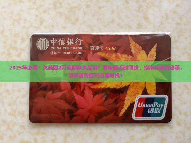 欠美团2万逾期多久起诉的解决方法