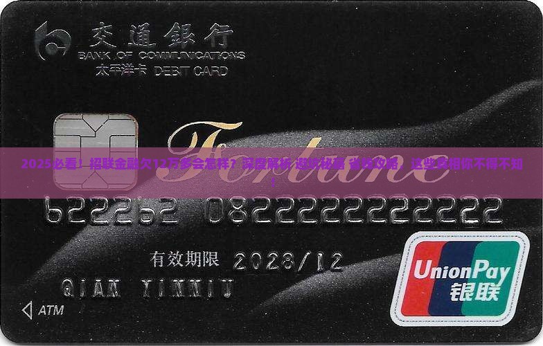 招联金融欠12万多会怎样