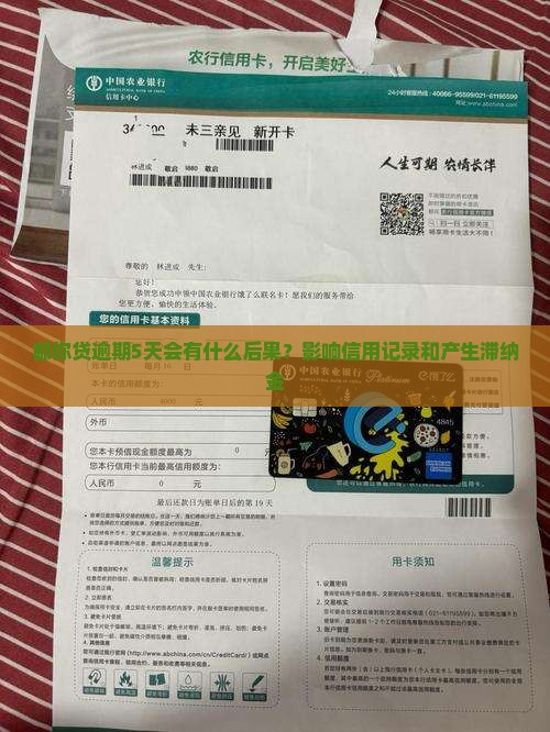 邮你贷逾期5天会有什么后果