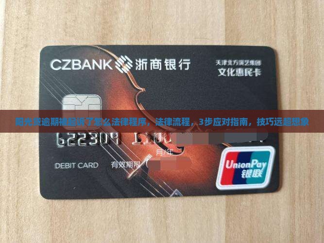 阳光贷逾期被起诉了怎么办理法律程序