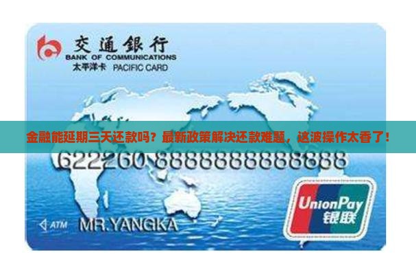 招联金融同意延期三天还款申请成功