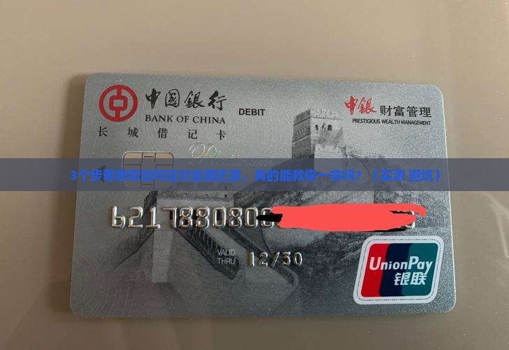 逾期协商还款解决方案大全
