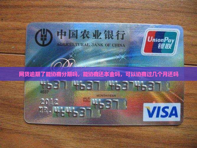 网贷逾期了能协商分期吗
