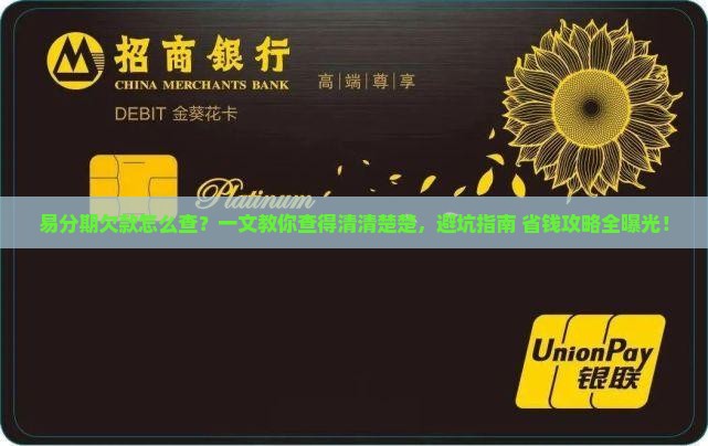 易分期欠款查询怎么查看详细信息