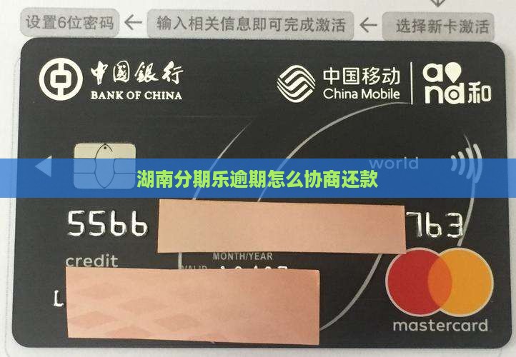 湖南分期乐逾期怎么协商还款