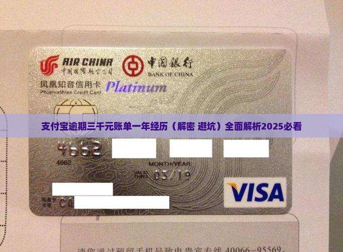 支付宝逾期三千元账单一年经历