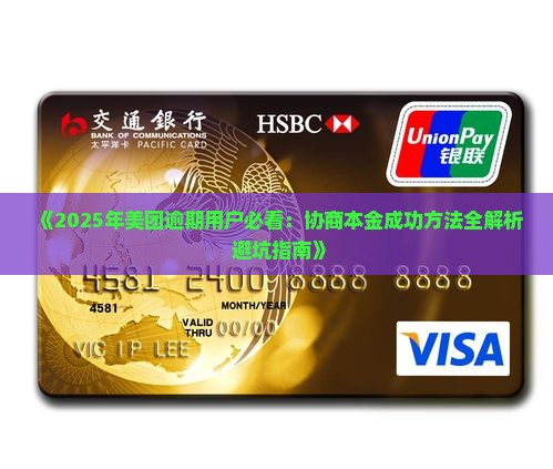 美团协商还本金成功的方法