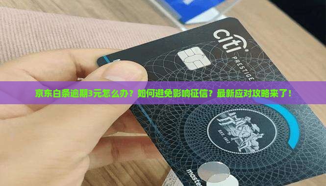 京东白条逾期3元需要怎么处理
