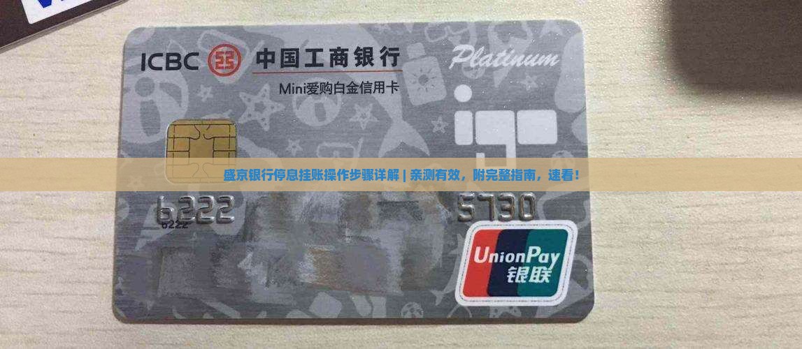 盛京银行停息挂账操作步骤详解