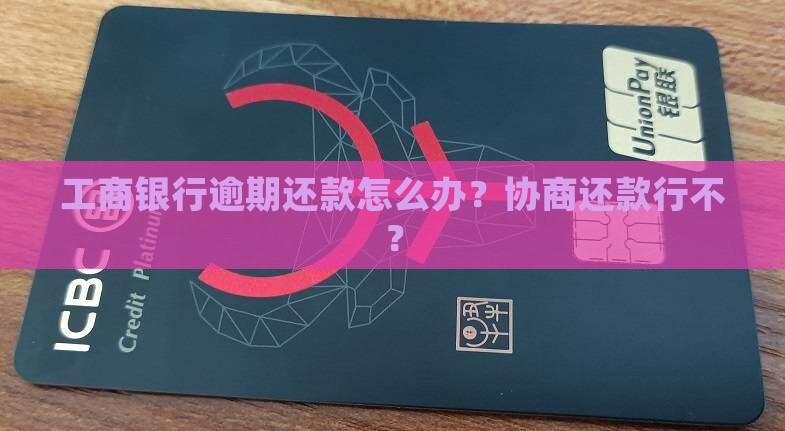 工商银行不可以协商还款怎么办