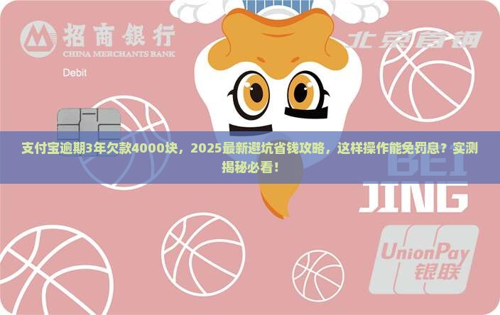 支付宝逾期3年欠款4000块怎么办