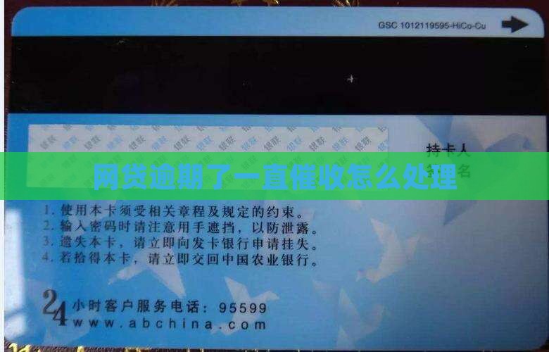 网贷逾期了一直催收怎么处理