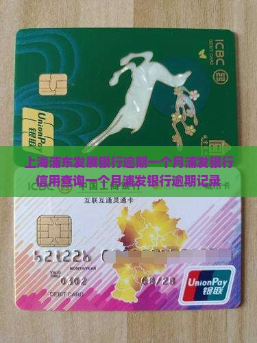 上海浦东发展银行逾期一个月