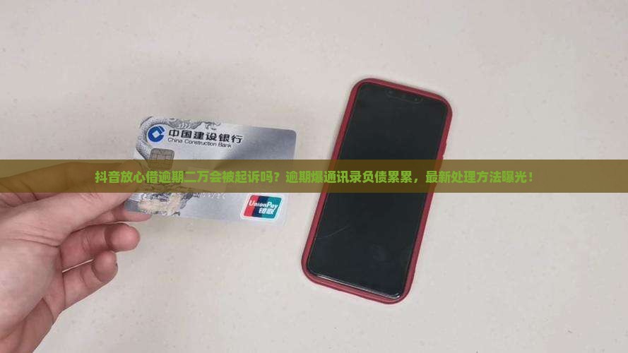 抖音放心借逾期二万会被起诉吗