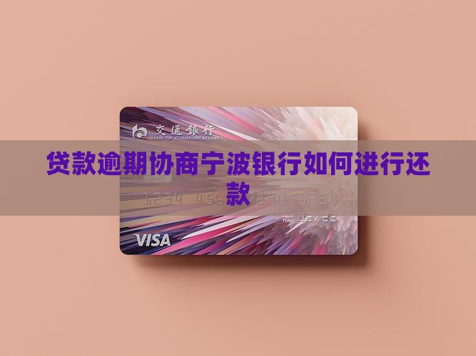 贷款逾期协商宁波银行如何进行还款