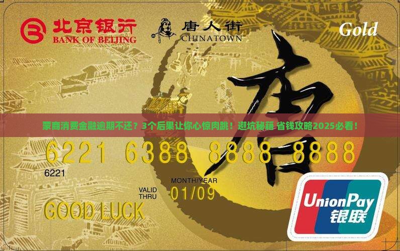 蒙商消费金融逾期不还会有什么后果