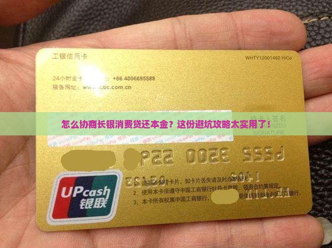 如何协商长银消费贷还本金