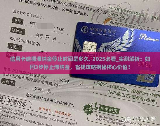 信用卡逾期滞纳金停止时间是多久