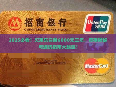 欠京东白条6000元三年会怎么处理
