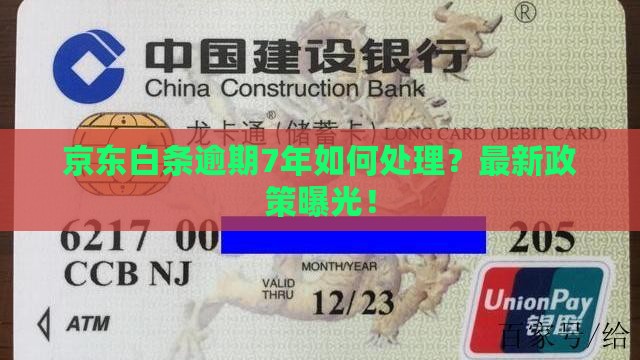 京东白条逾期7年