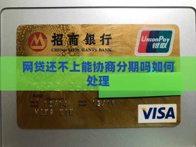 网贷还不上能协商分期吗如何处理