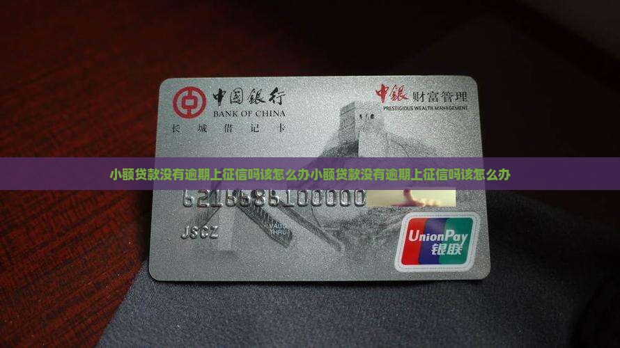 小额贷款没有逾期上征信吗该怎么办