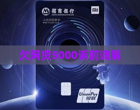 欠网贷5000诉前调解